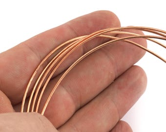 Alambre de cobre crudo para joyería de 1,2 mm / Alambre para envolver y abalorios UKD BA11 -02