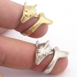 Dolphin Ring Animal Adjustable Antique silver Plated brass (16mm - 18.5mm  6US - 8US  inner size) Oz4006