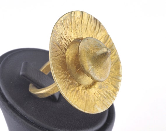 Adjustable Ring Raw Brass (18mm 7.5US Inner Size) OZ2844 - Etsy