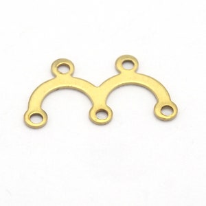 Conectores para pendientes con forma de araña en cascada, conector para pendientes de 10 x 18 mm 163R-26