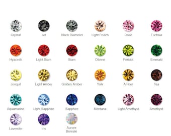 576 pcs SS12 PP24 rhinestone pointed back chatons crystal cabochons 2094