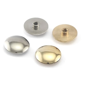 Chicago-schroef / conchoschroef, ruwe messing studs, klinknagels, 15 x 5 mm M3 threead CSC2 4177