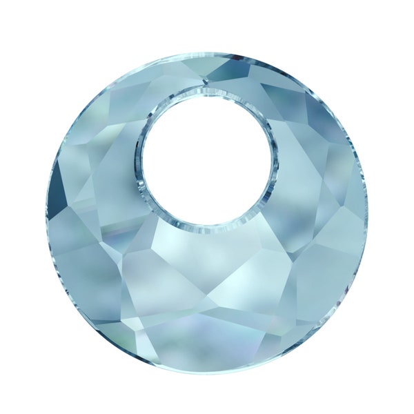 Victory pendant 6041 swarovski crystal  38mm crystal aquamarine oz278
