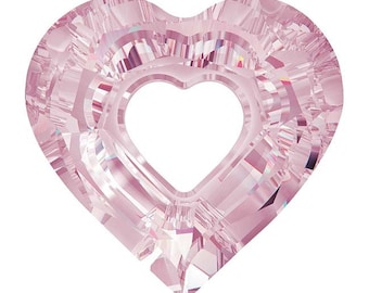 Miss U hjärthänge 6262 Swarovski 17 mm Kristall Rosaline 381