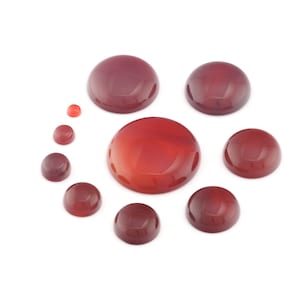 Natuurlijke Geverfd Agaat Ronde vorm cabochon 4 6 8 10 12 14 16 18 20 25mm-geen gat