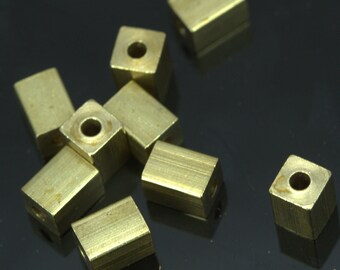 Square spacer, 5x7mm 3/16"x9/32" industrial design (2mm 5/64" 12 gauge hole ) bab2 OZ1220-R tmlp