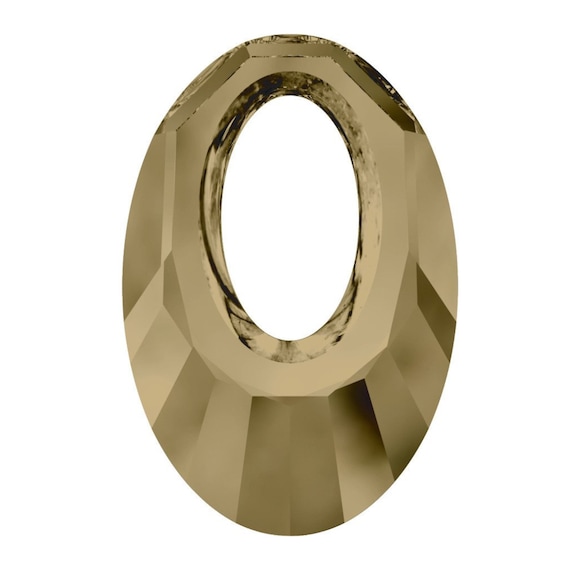 ヘリオスペンダント 6040 スワロフスキークリスタル 40 mm ブロンズ 