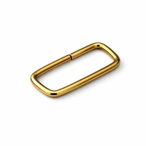 Rechteck Biegering 7 x 15 mm Rohmessing Stecker, 17 Gauge 1,2 mm Offen Link, Schmuckherstellung Versorgung, Kettenglied, Massenzubehör 521JR-36