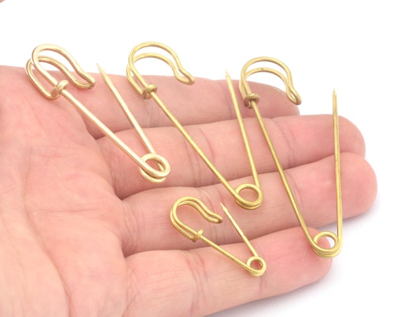 Large Safety Pins for Clothes, Heavy Giant for Fashion, Sewing