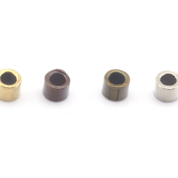 Tubes à sertir, perles de sertissage 2x1.5mm 1,2mm 17 calibre diamètre intérieur 1399-9-350 crmb