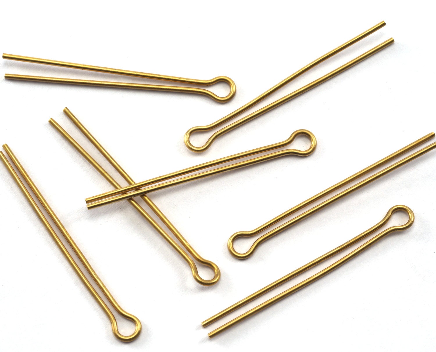 Brass Split Pin 35mm thickness 0.9mm Raw Brass 2252 Etsy UK