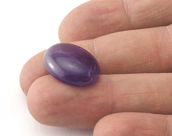 Cabochons Amethyst Edelstein Rund 10, 12, 14, 16mm Oval 6x8, 10x14, 12x16, 13x18, 15x20mm Flat Back