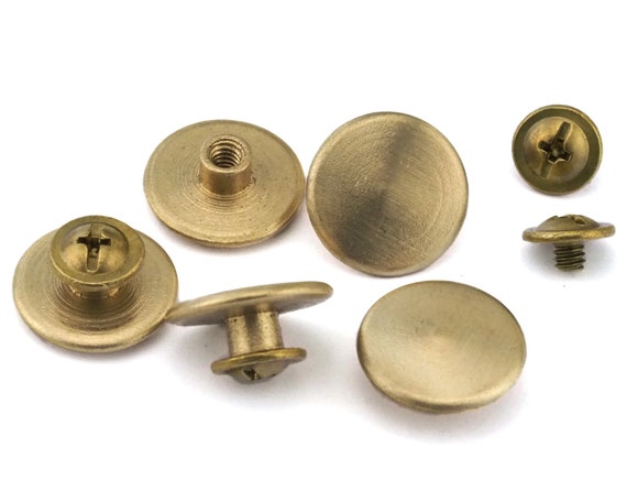 2 Piece Concho Screw Rivets Studs For Screws Studs Ornamental Flower 30 MM