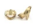 Shark Adjustable Ring Raw brass (21.5mm - 24mm  12US - 15US  inner size) Oz4002 product logo