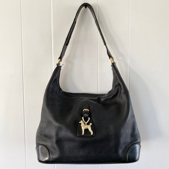 Bally Barry TALTIC Bag 2WAY Shoulder Bag Leather Black Black Beige Sil –  Timeless Vintage