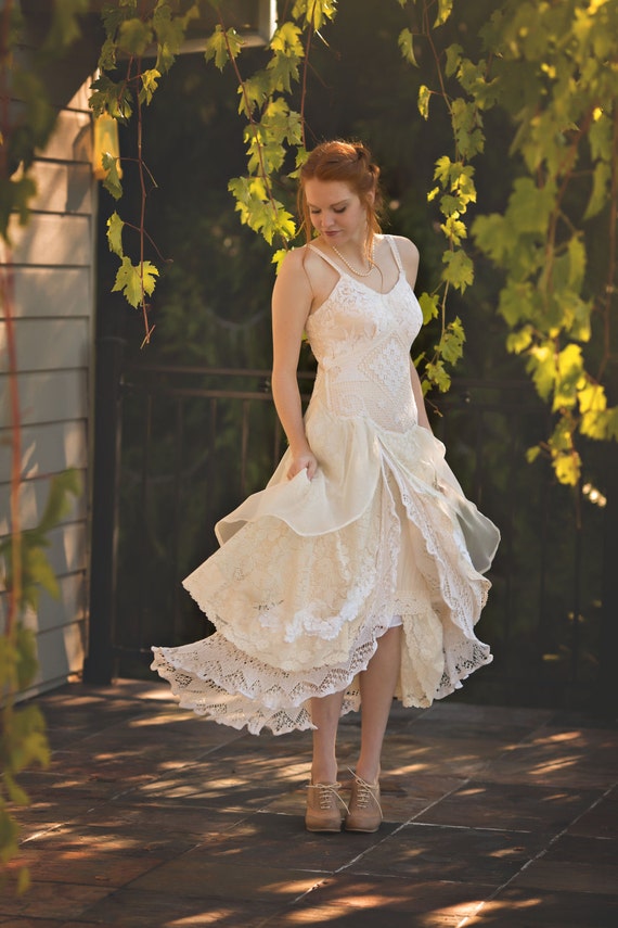 layered wedding dress