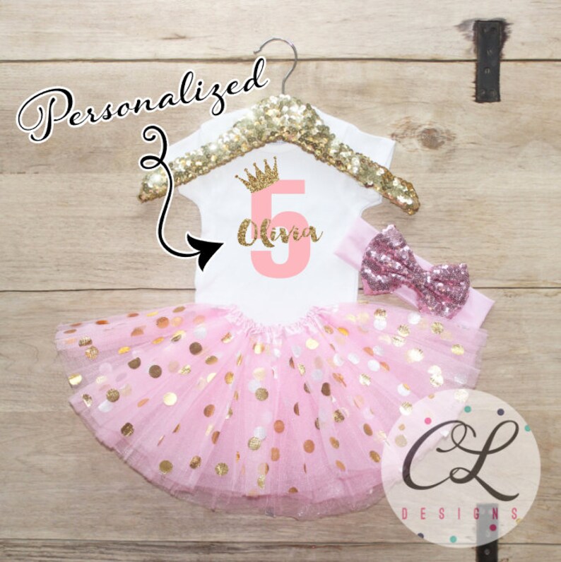 5 year old girl birthday outfit