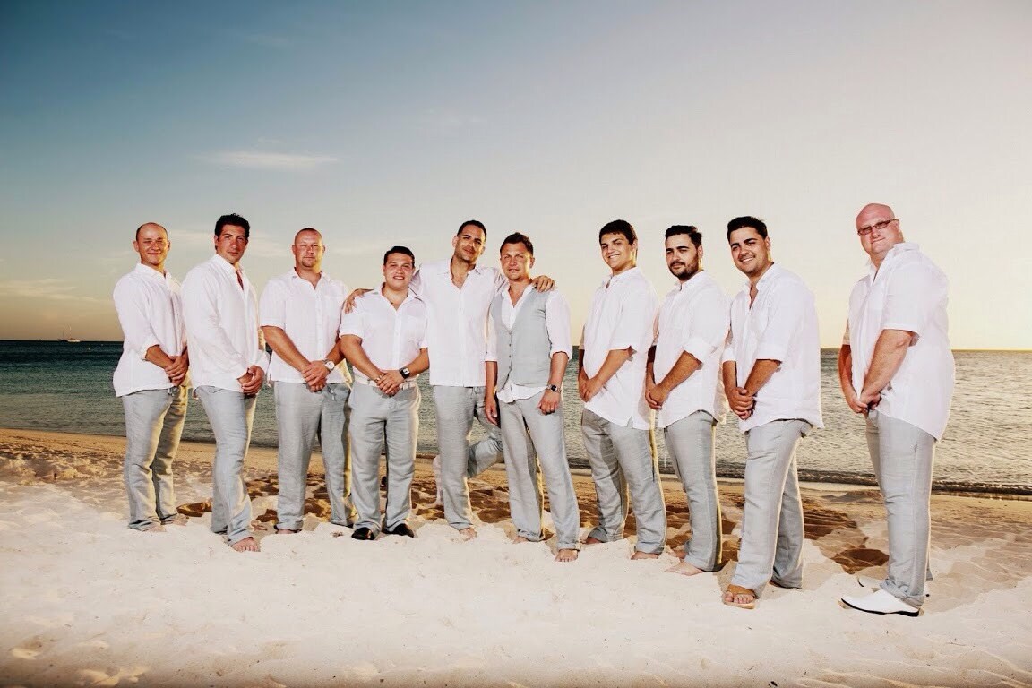 Mens Beach Beach Wedding Draw String Pants With Side Etsy