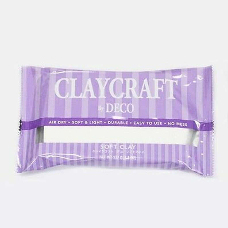 Décoclay en argile polymère légère séchant à lair ClayCraft par Deco craft image 1