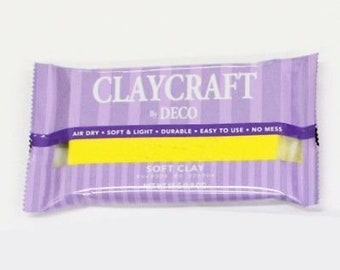 Air drying lightweight polymer clay decoclay ClayCraft by Deco craft