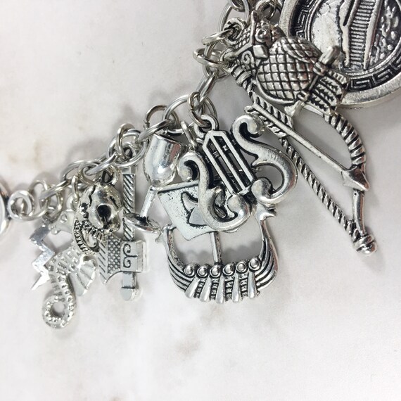 Ultime Bracelet De Charme De La Mythologie Grecque Bijoux Olympiens Dieu Déesse Mythe Légendes Fantastique Magie Athéna Apollon Zeus Héra