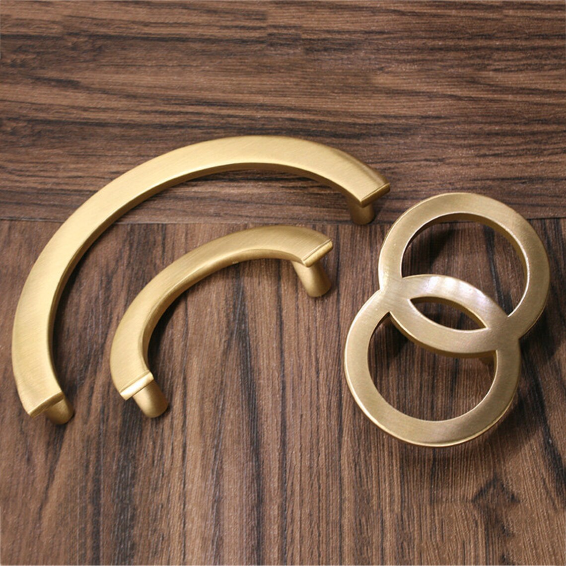 1.32.44.4 Golden Semicircle Door Handle Etsy