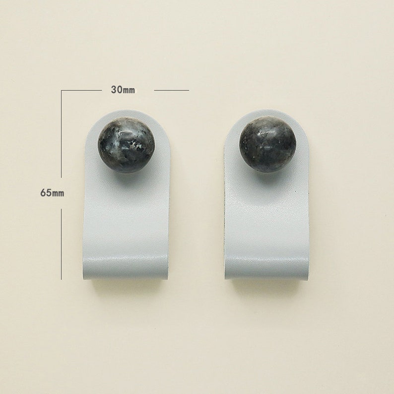 Cowhide Drawer Knobs With Crystal Brass Wardrobe Door Knob Etsy