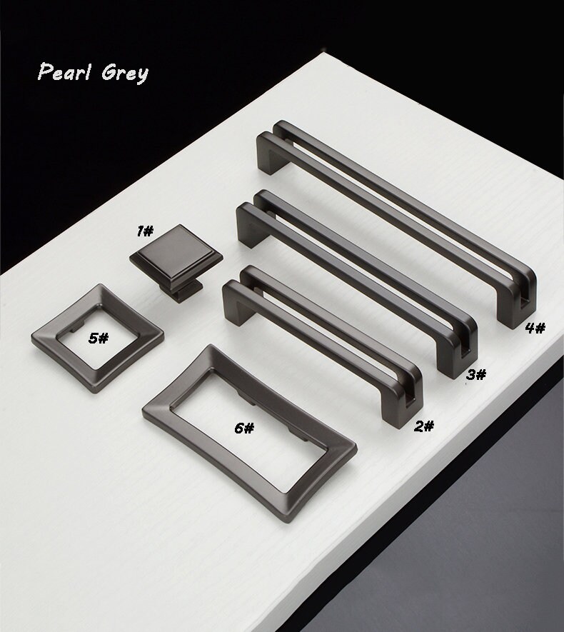 3.856.3 Modern Wardrobe Door Handle Solid Etsy