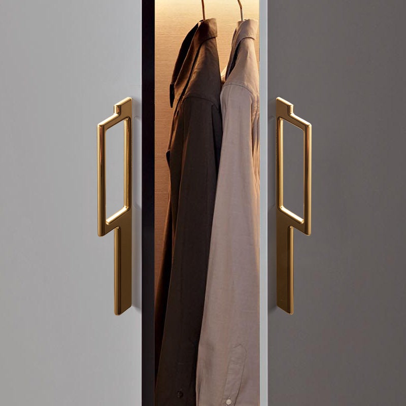 38 Heller goldener Möbelgriff Massiver Metall | Etsy