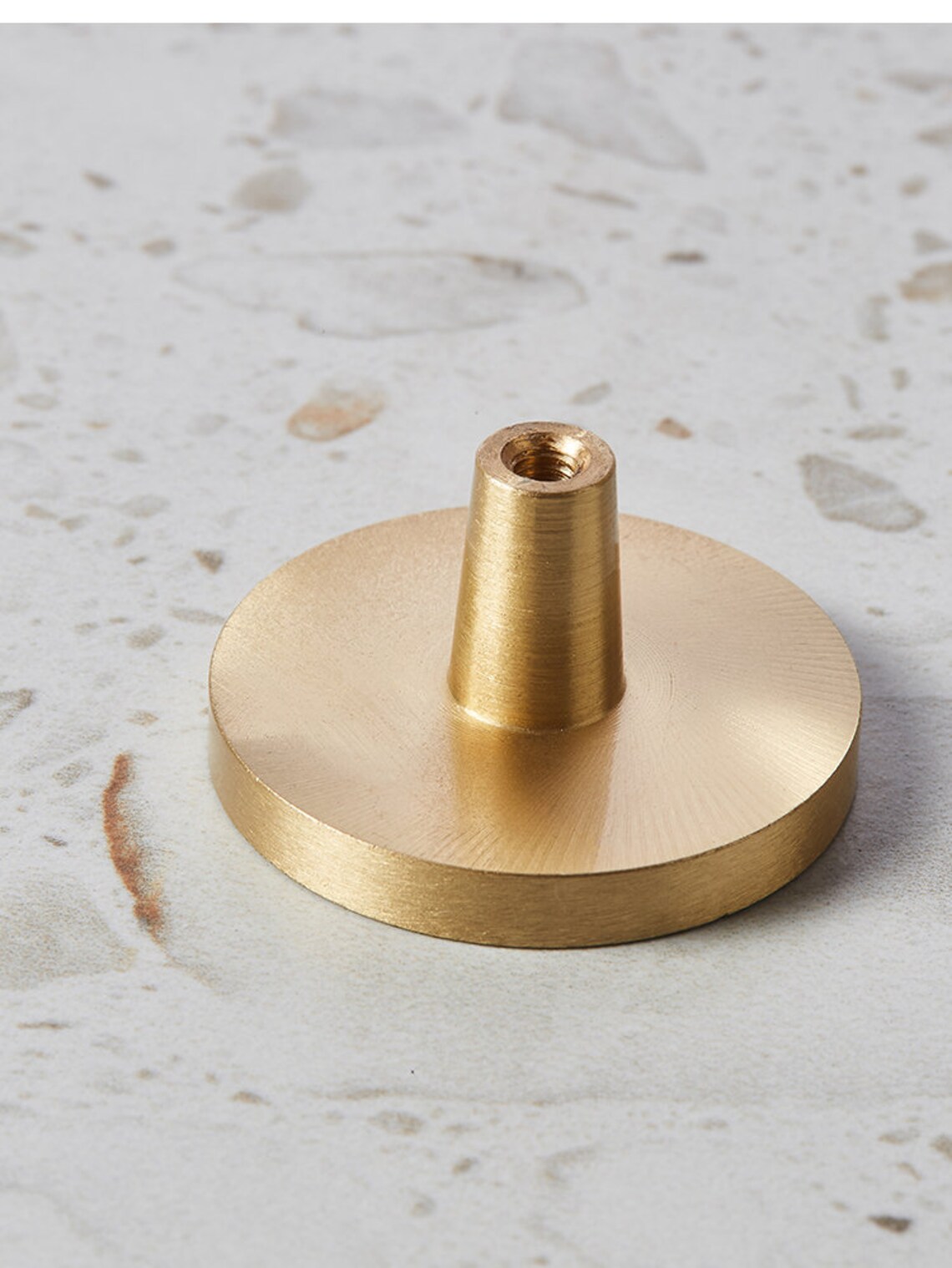 Nature Marble Pure Brass Knob and Pull Round Marble Drawer Etsy