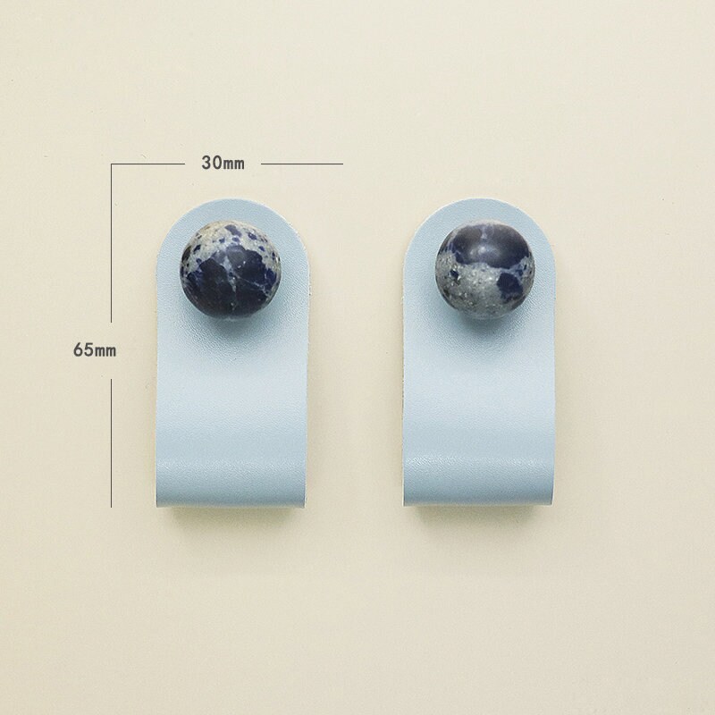 Cowhide Drawer Knobs With Crystal Brass Wardrobe Door Knob Etsy