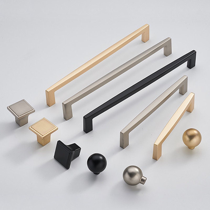 3.8 5 7.6 Door Handle Modern Minimalist | Etsy