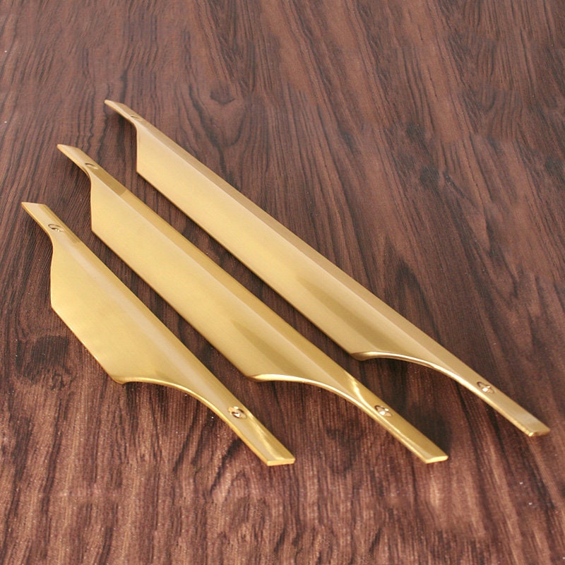 6.39.511.4 Solid Brass Wardrobe Door Handle Etsy