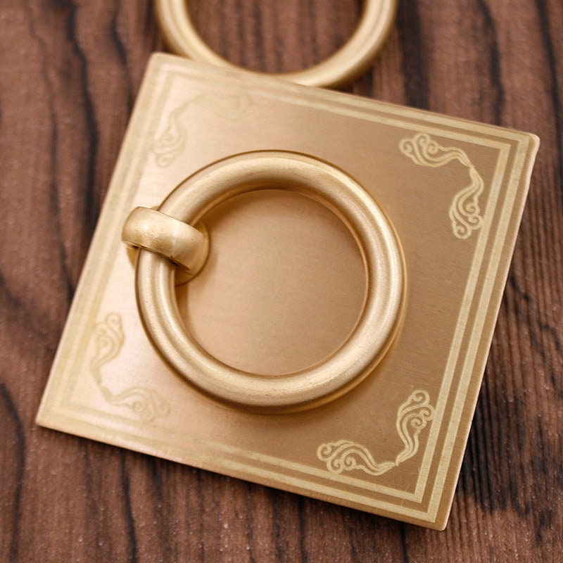 1.32.4 Golden Door Handle Brass Furniture Etsy