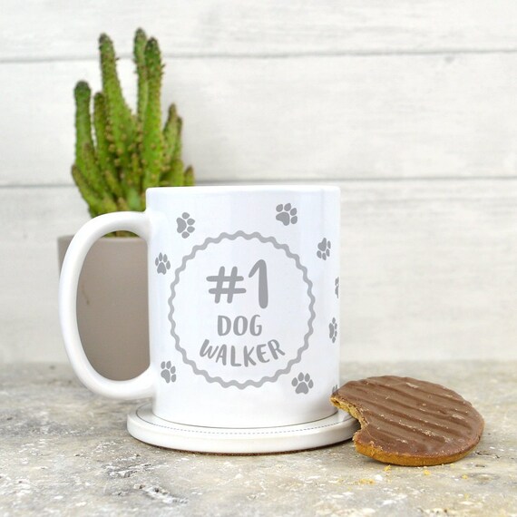 dog walker mug
