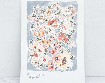 Sustainable Flowers Poster, Print