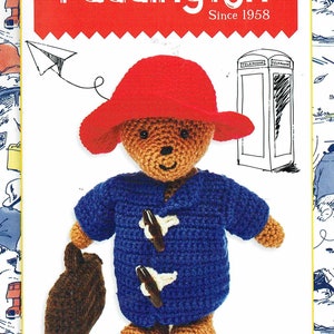 Paddington Bear Toy Crochet Pattern