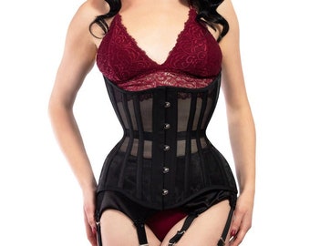 Super Short Torso Corset Underbust Corselet Sexy Gothic Corset