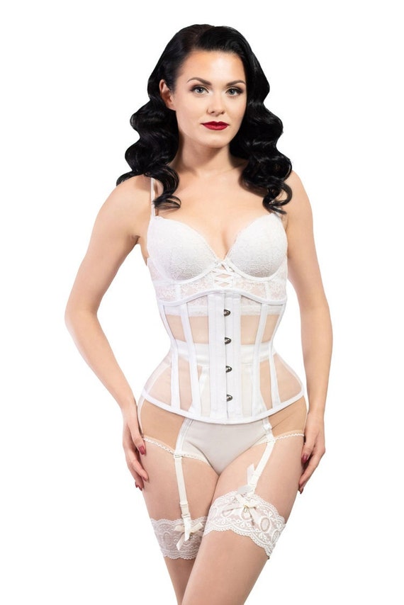 Mesh Underbust Corset Top