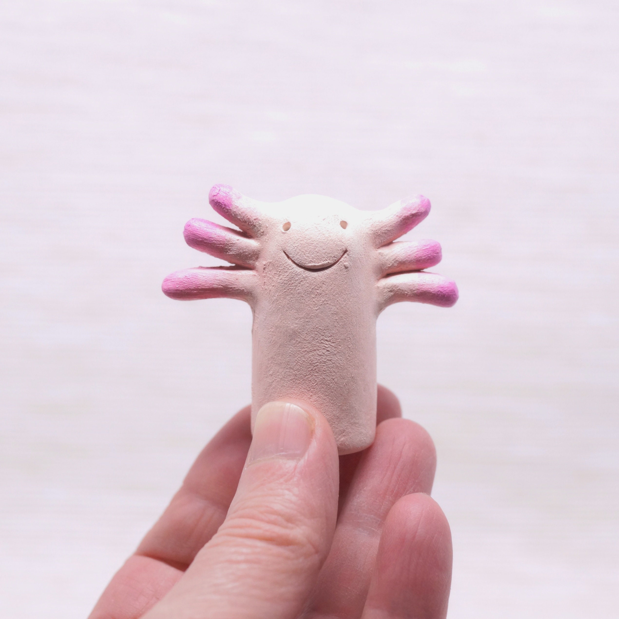 Axolotl Clay Axolotl Axolotl Figurine Axolotl Totem Etsy Canada