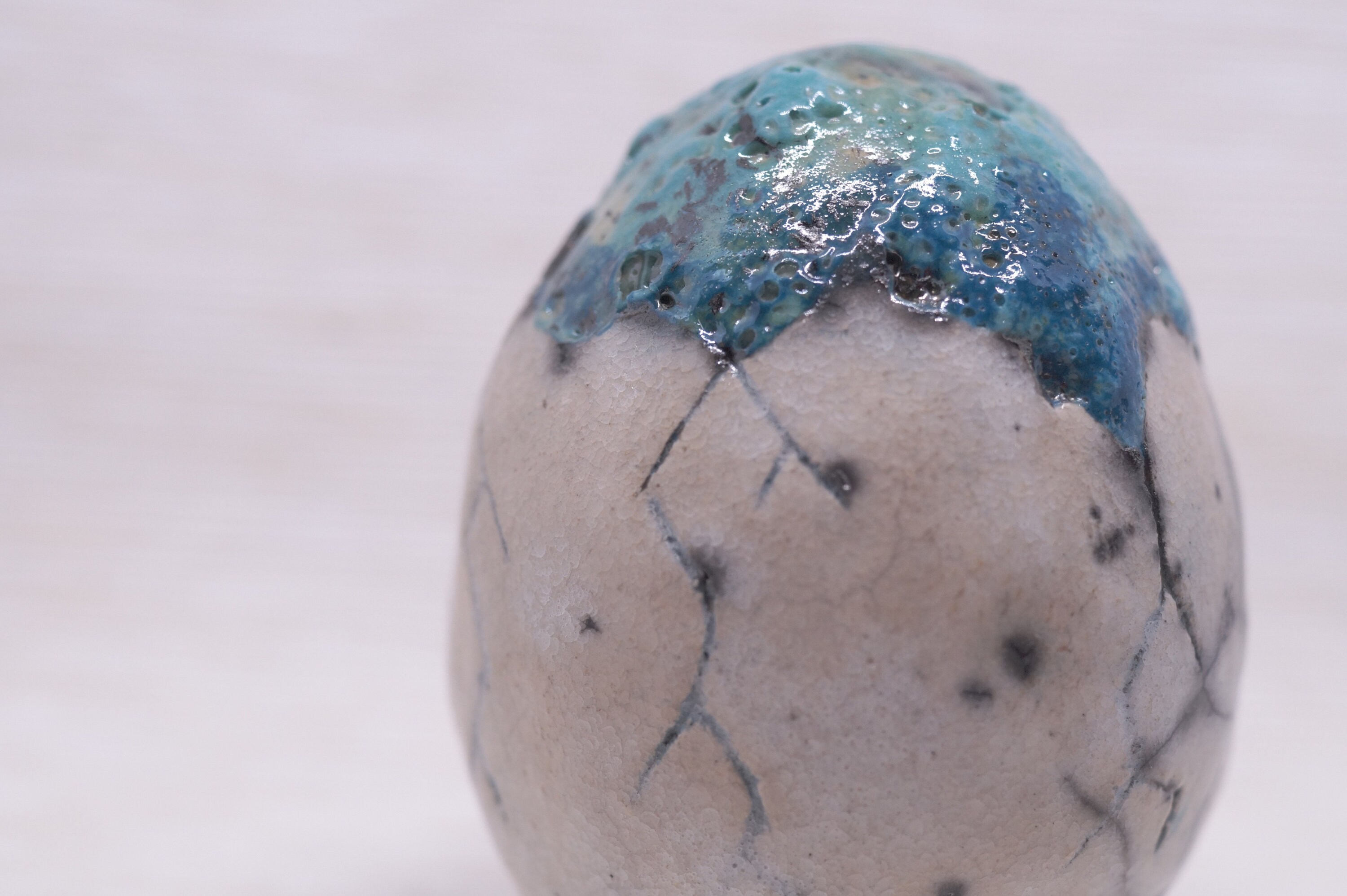 Egg Sculpture Raku Egg Clay Egg Clay Sculpture Egg Etsy UK