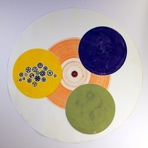 Monoprint "Dicotic rEvolution"