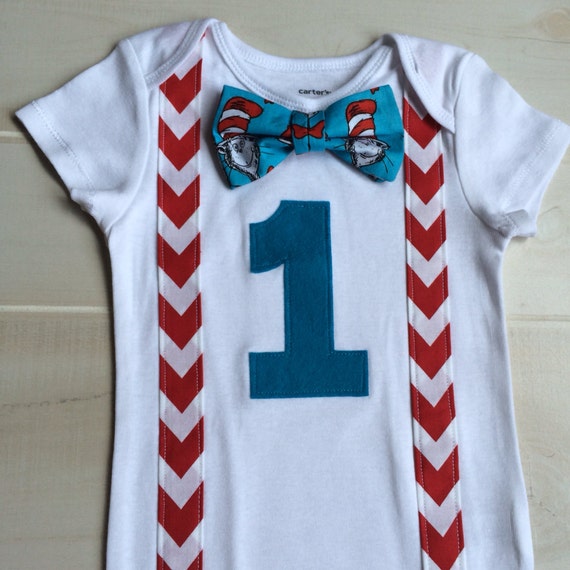 dr seuss 1st birthday outfit