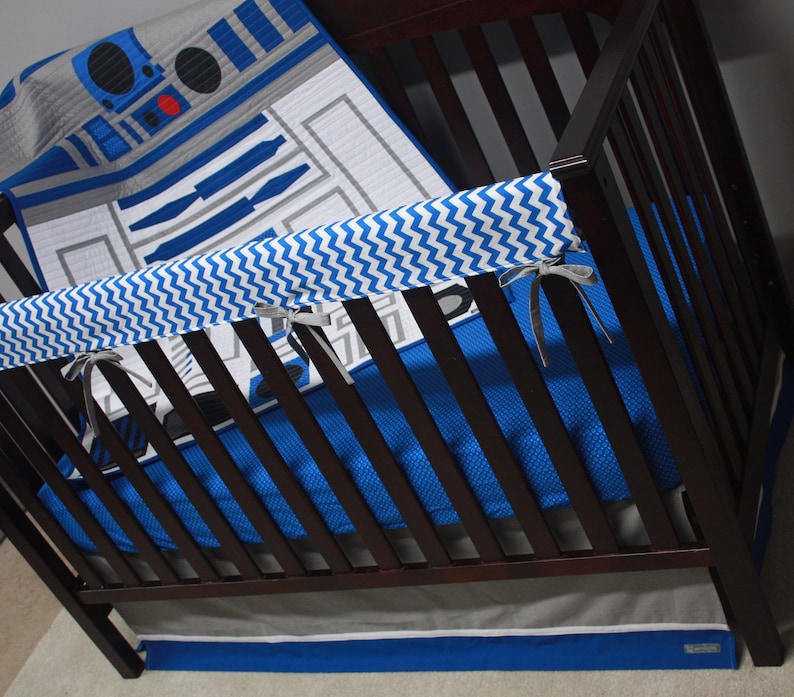 star wars crib bumper