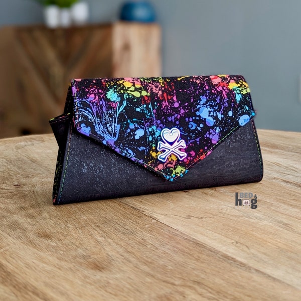 Don't Paint It Black 'Nettie Clutch Wallet'