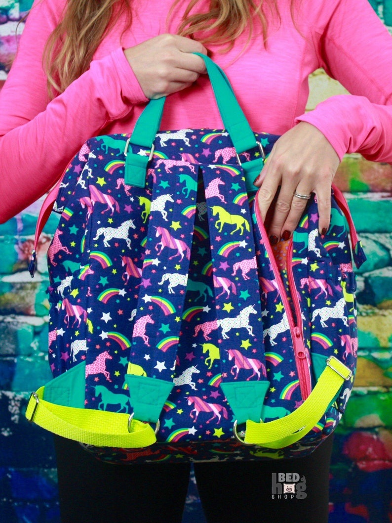 Unicorns and Rainbows Backpack Diaper Bag Diaper Backpack Etsy