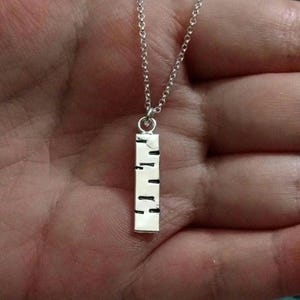 Handmade Sterling Silver Birch Tree Necklace