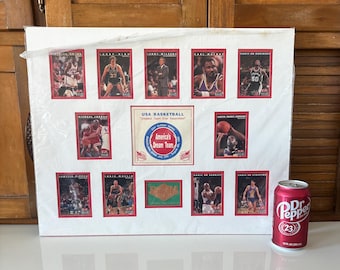 1992 Olympic Basketball Dream Team Michael Jordan Magic Johnson Barkley Bird