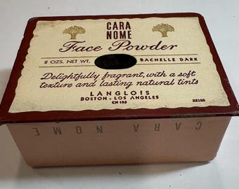 Vintage 1930's/40's CARA NOME Face Powder Box