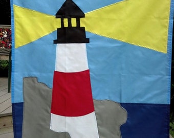 Lighthouse Garden Flag